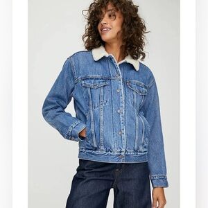 Levi's Ex-Boyfriend Sherpa Trucker Jacket